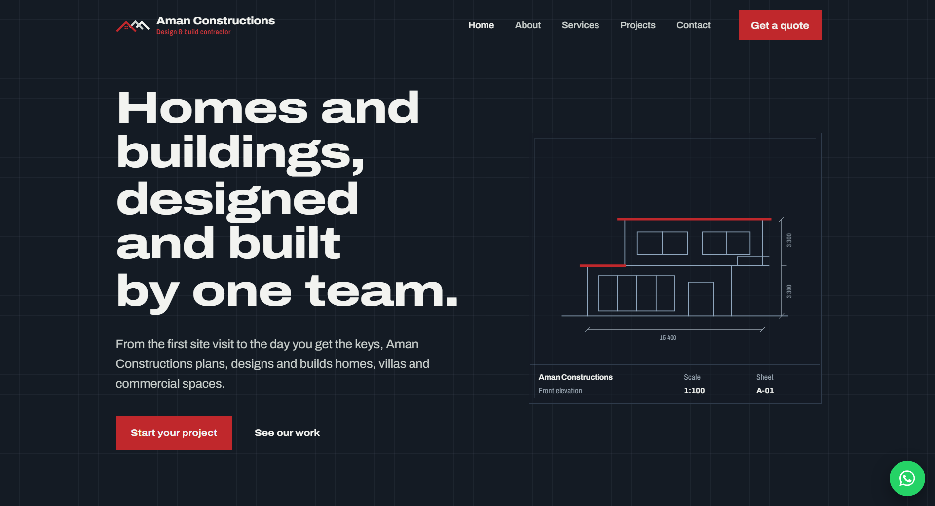 Aman Construction screenshot